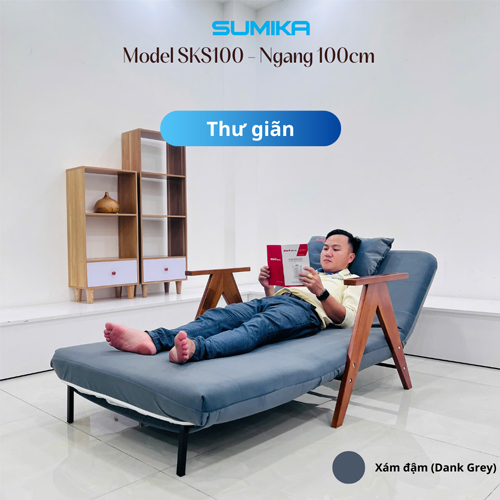 Ghế Sofa Giường Sumika SKS100